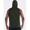 imageNeleus Mens Running Tank Tops 3 Pack Sleeveless Workout Athletic Shirts with Hoods5099 BlackGreyOlive Green 3 Pack