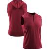 imageNeleus Mens Running Tank Tops 3 Pack Sleeveless Workout Athletic Shirts with Hoods5099 BlackGreyRed 3 Pack