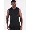 imageNeleus Mens Running Tank Tops 3 Pack Sleeveless Workout Athletic Shirts with Hoods5099 BlackGreyRed 3 Pack