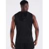 imageNeleus Mens Running Tank Tops 3 Pack Sleeveless Workout Athletic Shirts with Hoods5099 BlackGreyRed 3 Pack
