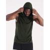 imageNeleus Mens Running Tank Tops 3 Pack Sleeveless Workout Athletic Shirts with Hoods5099 BlackNavyOlive Green 3 Pack
