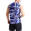 imageNeleus Mens Running Tank Tops 3 Pack Sleeveless Workout Athletic Shirts with Hoods5121 BlackGreyBlue 3 Pack