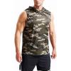 imageNeleus Mens Running Tank Tops 3 Pack Sleeveless Workout Athletic Shirts with Hoods5121 RedGreyOlive Green  3 Pack