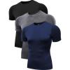 5011# 3 Pack: Black grey navy Blue