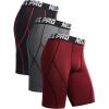 6012# Black(red Stripe)/Grey/Red 3 Pack