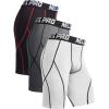 6012# Grey/Black(red Stripe)/White 3 Pack