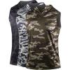 imageNeleus Mens Running Tank Tops 3 Pack Sleeveless Workout Athletic Shirts with Hoods5121 BlackGreyOlive Green 3 Pack