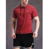 imageNELEUS Dry Fit Workout Athletic Muscle Tank Top Running Shirts with Hoods5084 BlackGreyRed 3 Pack