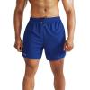 imageNELEUS Mens 2 in 1 Running Shorts with LinerDry Fit Workout Shorts with Pockets6070 BlackBlue 2 Pack