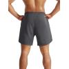 imageNELEUS Mens 2 in 1 Running Shorts with LinerDry Fit Workout Shorts with Pockets6070 BlackGrey 2 Pack