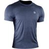 imageNELEUS Mens Dry Fit Athletic Running Shirt506 BlackBlueNavy Blue