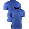 imageNELEUS Mens Dry Fit Athletic Running Shirt508 NavyBlueOlive Green 3 Pack