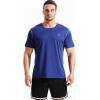 imageNELEUS Mens Dry Fit Athletic Running ShirtZ027 RedYellowBlue 3 Pack
