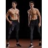 imageNELEUS Mens Lightweight Workout Athletic Shorts with Pockets6056 BlackGreyRed 3 Pack