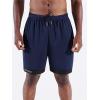 imageNELEUS Mens Lightweight Workout Athletic Shorts with Pockets6095 RedBlueNavy 3 Pack