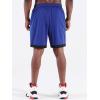 imageNELEUS Mens Lightweight Workout Athletic Shorts with Pockets6095 RedBlueNavy 3 Pack