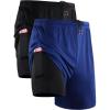 6070 Black/Blue 2 Pack