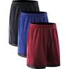 6095 Black/Blue/Red 3 Pack