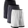 6095 Black/Grey/White 3 Pack
