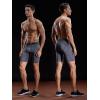 imageNELEUS 3 or 6 Pack Compression Shorts for Men Spandex Sport Shorts Running Athletic Workout Performance Baselayer Underwear047 3 Pack Black grey blue