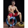 imageNELEUS 3 or 6 Pack Compression Shorts for Men Spandex Sport Shorts Running Athletic Workout Performance Baselayer Underwear047 BlueRedGreen 3 Pack