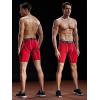 imageNELEUS 3 or 6 Pack Compression Shorts for Men Spandex Sport Shorts Running Athletic Workout Performance Baselayer Underwear047 BlueRedGreen 3 Pack
