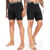 imageNELEUS 3 or 6 Pack Compression Shorts for Men Spandex Sport Shorts Running Athletic Workout Performance Baselayer Underwear6011 Black 3 Pcs grey 3 Pcs