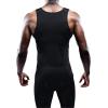 imageNELEUS Mens 3 Pack Athletic Compression Under Base Layer Sport Tank Top01 3 Packblack