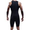 imageNELEUS Mens 3 Pack Dry Fit Compression Tank Top802 3 PackblackBlackBlack