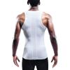 imageNELEUS Mens 3 Pack Dry Fit Compression Tank Top802 3 PackblackGreyWhite