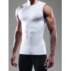 imageNELEUS Mens 3 Pack Dry Fit Compression Tank Top803 WhiteWhiteWhite 3 Pack