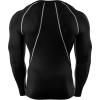imageNELEUS Mens 3 Pack Dry Fit Long Sleeve Compression Shirts Workout Running Shirts5030 Black black black 3 Pack