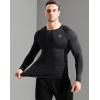 imageNELEUS Mens 3 Pack Dry Fit Long Sleeve Compression Shirts Workout Running Shirts5030 BlackBlackBlack 3 Pack