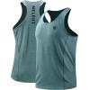imageNELEUS Mens 3 Pack Running Tank Top Dry Fit YBack Athletic Workout Tank Tops5069 Grey BlackLight GreenRed 3 Pack
