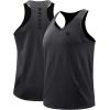 imageNELEUS Mens 3 Pack Running Tank Top Dry Fit YBack Athletic Workout Tank Tops5069 Grey BlackSlate GrayLight Grey 3 Pack