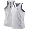 imageNELEUS Mens 3 Pack Running Tank Top Dry Fit YBack Athletic Workout Tank Tops5069 NavyLight GreyLight Green 3 Pack