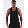 imageNELEUS Mens 3 Pack Running Tank Top Dry Fit YBack Athletic Workout Tank Tops5097 BlackGreyLight Blue 3 Pack