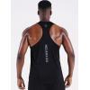 imageNELEUS Mens 3 Pack Running Tank Top Dry Fit YBack Athletic Workout Tank Tops5097 BlackGreyNavy Blue 3 Pack