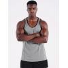 imageNELEUS Mens 3 Pack Running Tank Top Dry Fit YBack Athletic Workout Tank Tops5097 BlackGreyNavy Blue 3 Pack