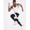 imageNELEUS Mens 3 Pack Running Tank Top Dry Fit YBack Athletic Workout Tank Tops5097 WhiteWhiteWhite 3 Pack
