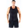 imageNELEUS Mens 3 Pack Running Tank Top Dry Fit YBack Athletic Workout Tank Tops5161 BlackGreyOlive Green