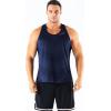 imageNELEUS Mens 3 Pack Running Tank Top Dry Fit YBack Athletic Workout Tank Tops5161 RedOlive GreenNavy Blue