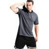 imageNELEUS Mens Dry Fit Performance Athletic Shirt with Hoods5112 BlackGreyWhite 3 Pack