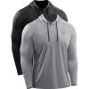 (Upf 50+) Black/Grey 2 Pack