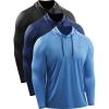 (Upf 50+) Black/Navy/Light Blue 3 Pack