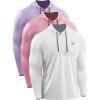 (Upf 50+) Purple/Pink/White 3 Pack