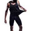 imageNELEUS Mens 3 Pack Dry Fit YBack Muscle Tank Top5031 3 Pack Black blue navy
