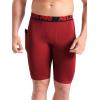 imageNELEUS Mens 3 Pack Running Compression Shorts with Pockets6064 BlackGreyRed 3 Pack