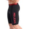imageNELEUS Mens 3 Pack Running Compression Shorts with Pockets6064 BlackGreyWhite 3 Pack