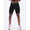 imageNELEUS Mens 3 Pack Running Compression Shorts with Pockets6082 BlackBlackBlack 3 Pack
